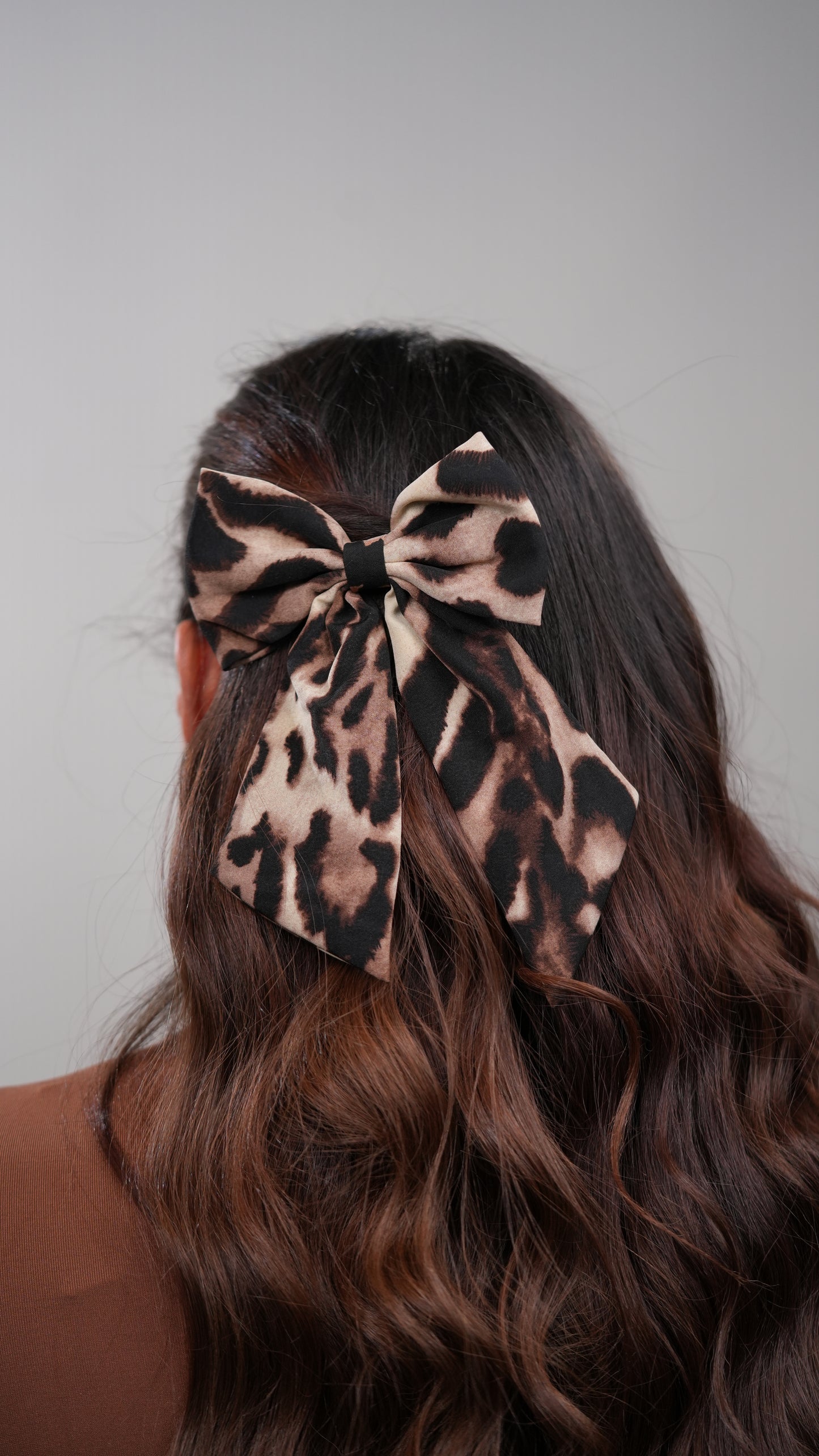 Moño animal print