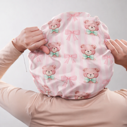 Gorro antifrizz estampado