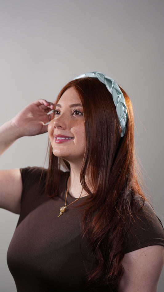 Diadema Trenzada de Satin