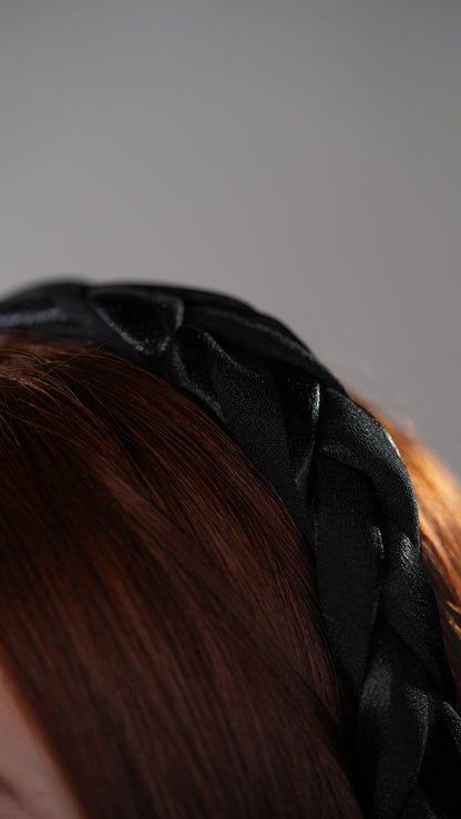 Diadema Trenzada de Satin