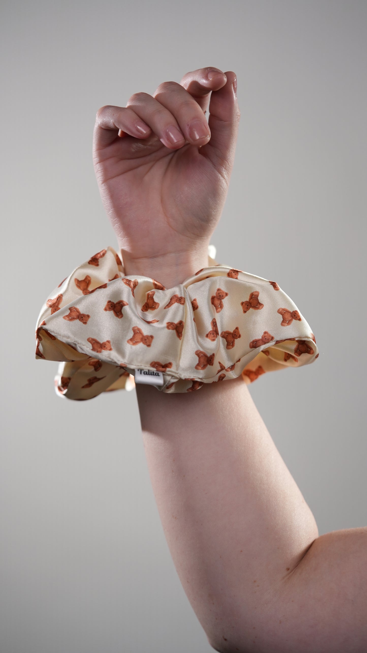 Scrunchie estampada