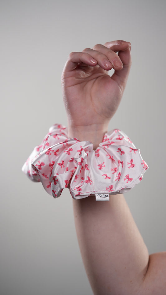 Scrunchie estampada