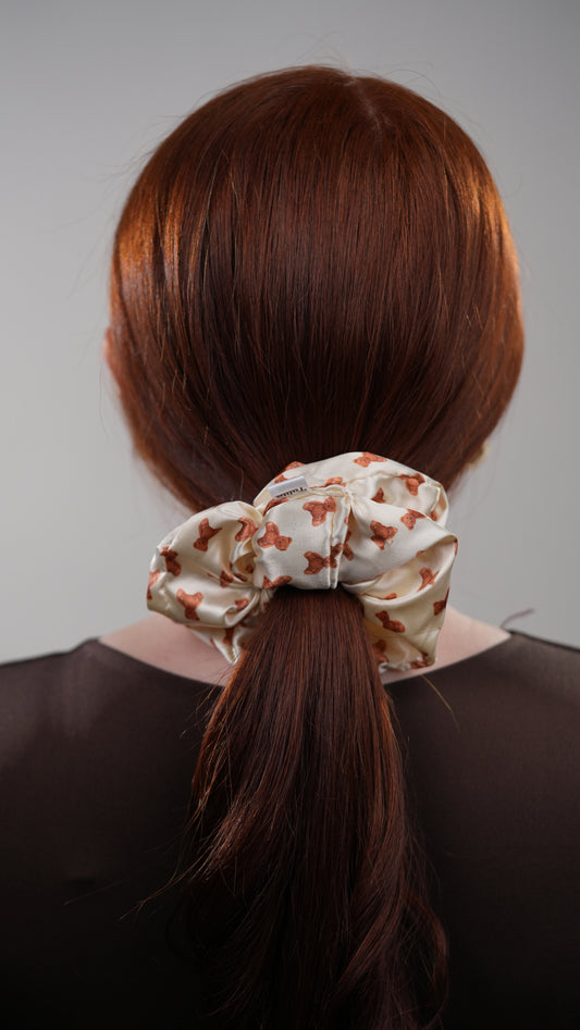 Scrunchie estampada