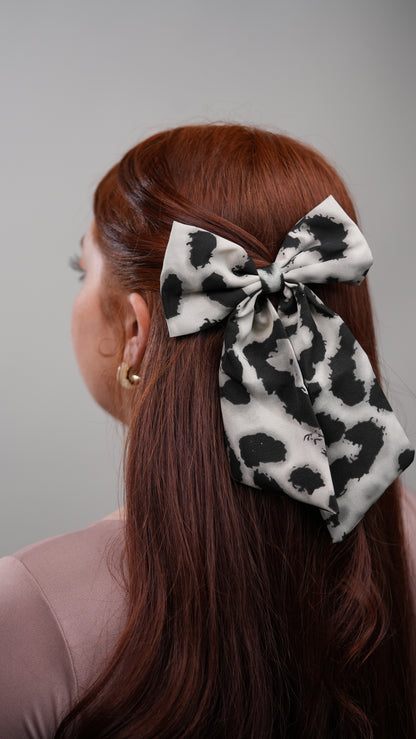Moño animal print